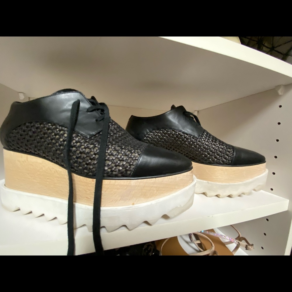 Stella McCartney platform shoes. worn ones